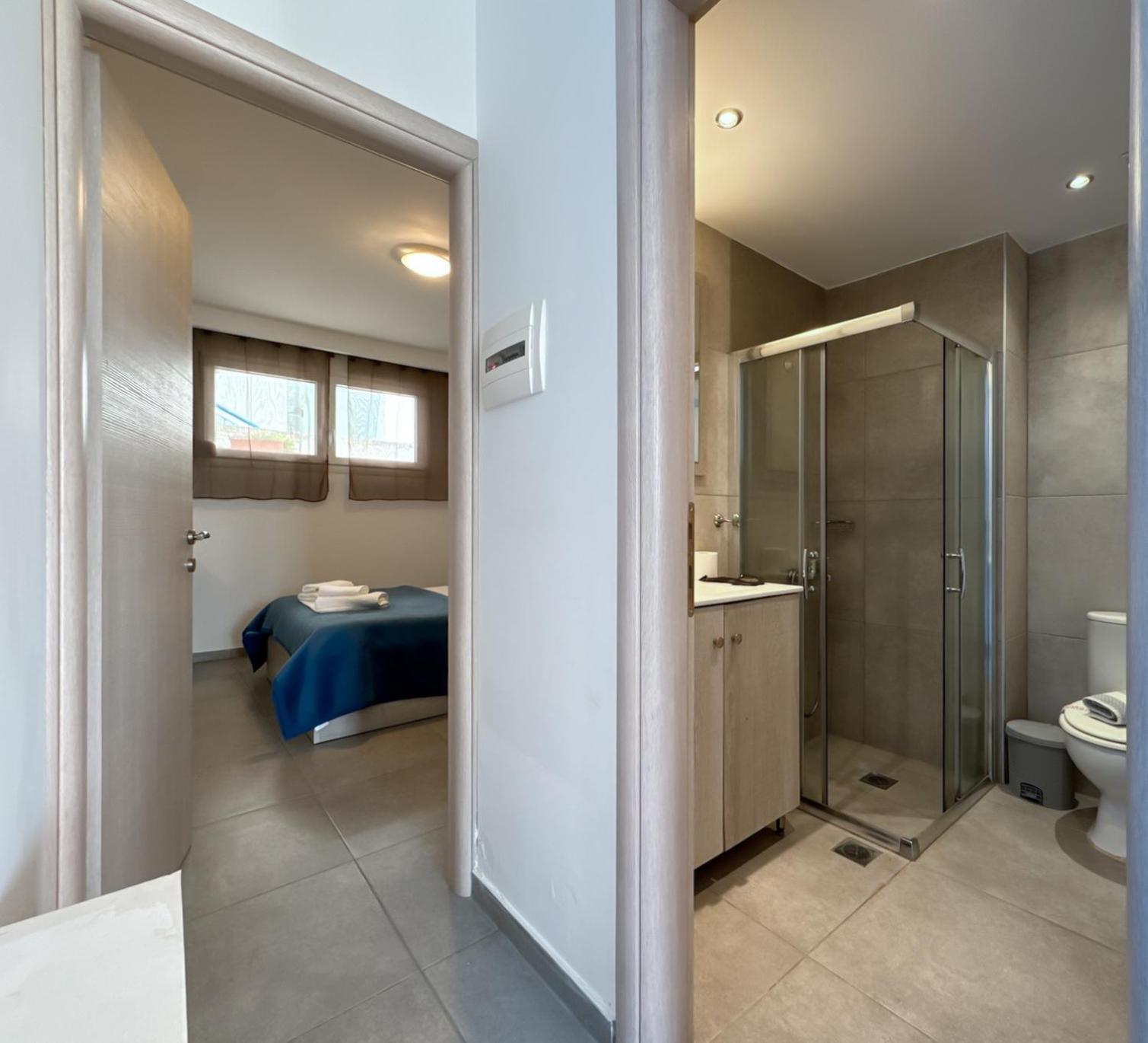 Blue Horizon 6 Apartment Nea Kallikrateia Luaran gambar