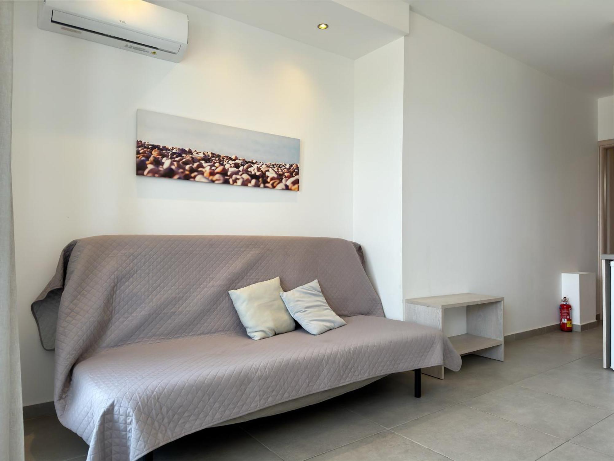 Blue Horizon 6 Apartment Nea Kallikrateia Luaran gambar