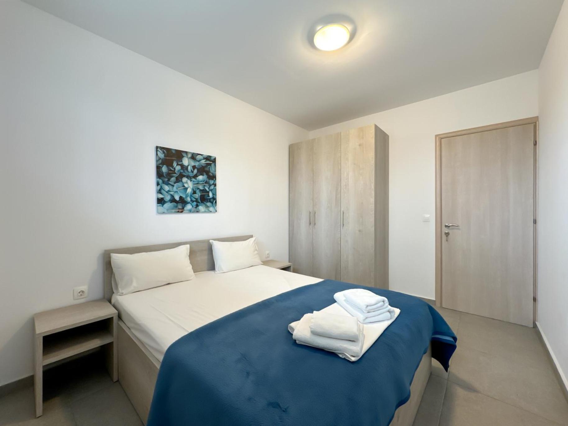 Blue Horizon 6 Apartment Nea Kallikrateia Luaran gambar