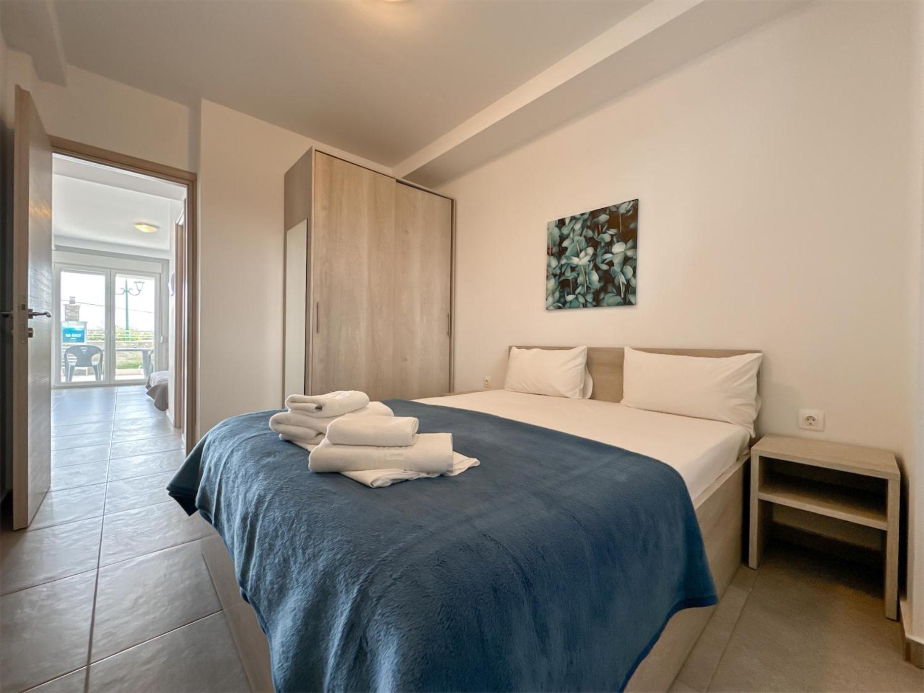 Blue Horizon 6 Apartment Nea Kallikrateia Luaran gambar