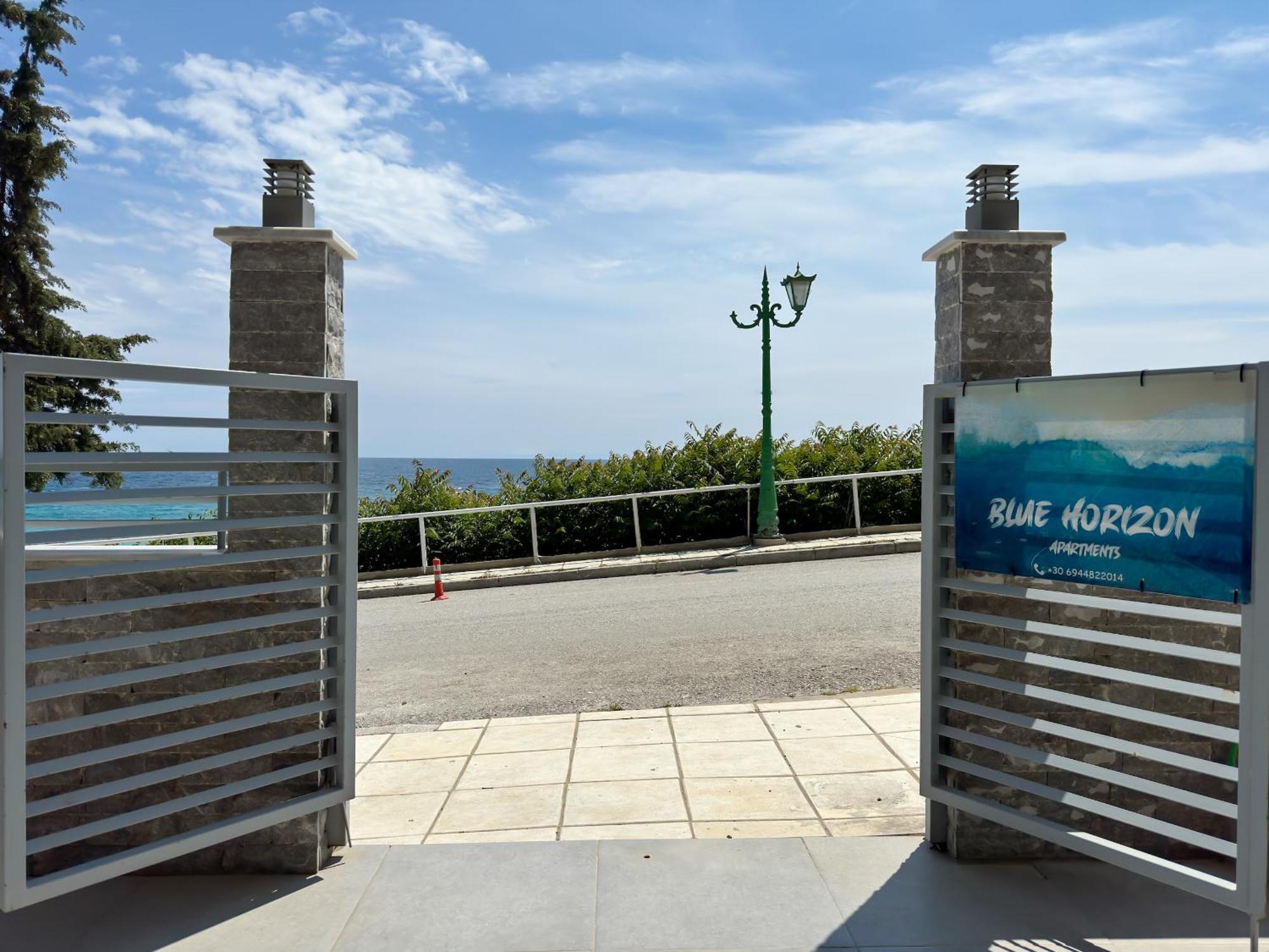 Blue Horizon 6 Apartment Nea Kallikrateia Luaran gambar